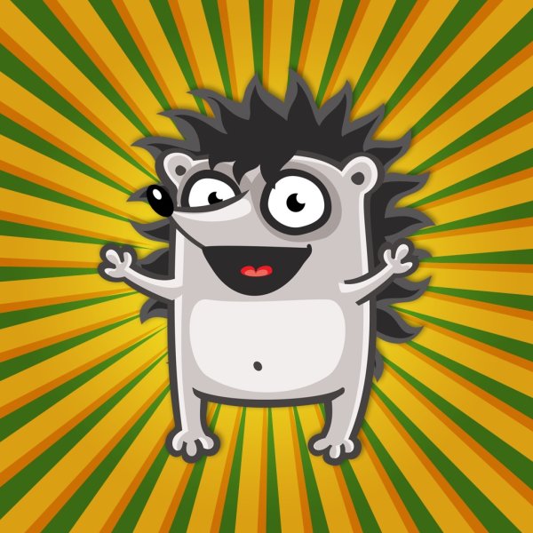 Ежик Шуня Стикеры