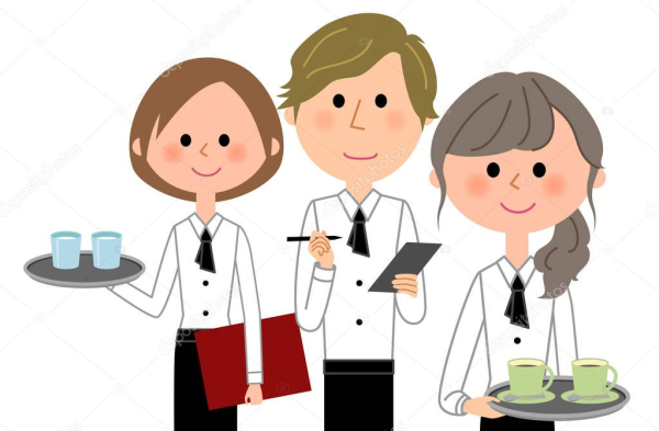 Официант для детей