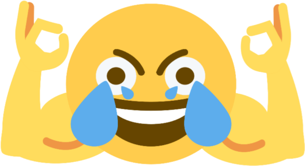 Смеющийся Плачущий смайлик