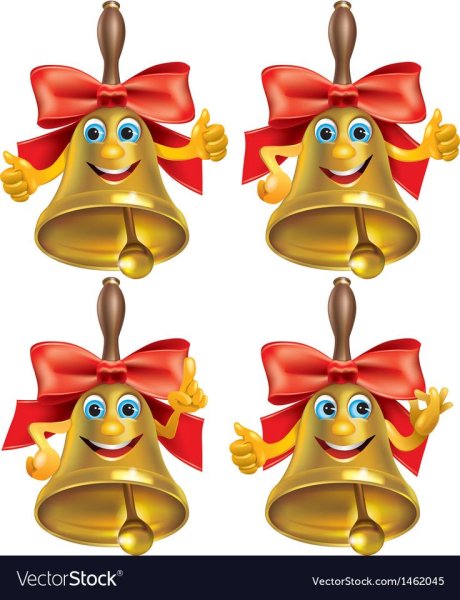 Смайлик с колокольчиком