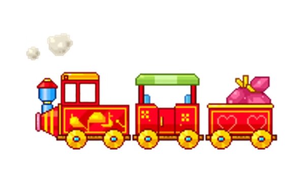 Поезд анимация для детей