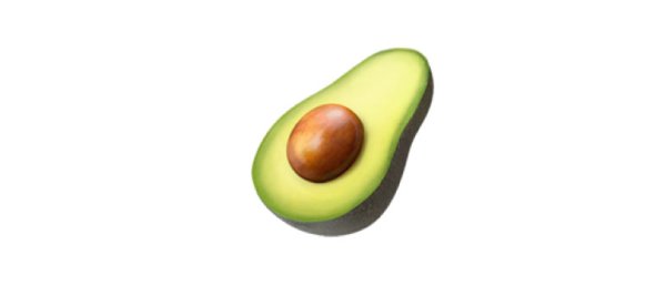 Авокадо с улыбкой