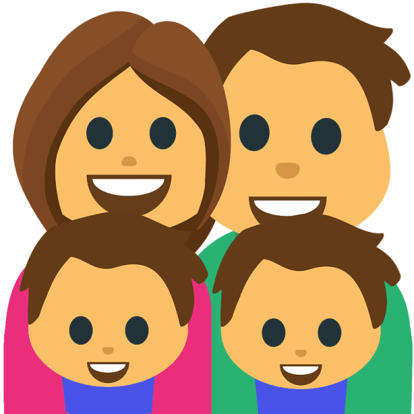 Эмодзи семья