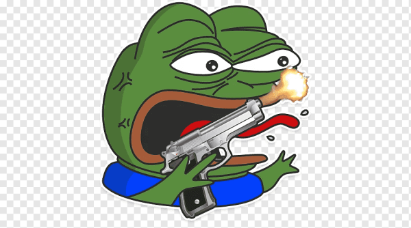 Лягушка Пепе эмодзи