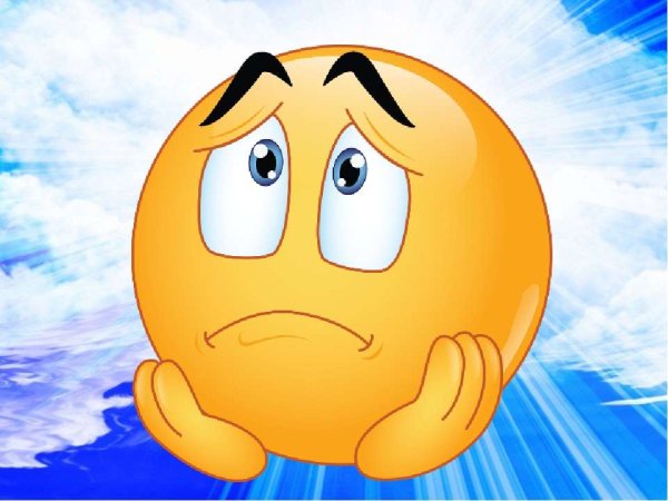 Смайлик печаль