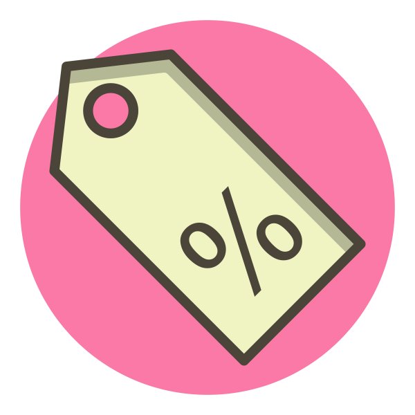 Скидки иконка для Инстаграм