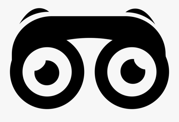 Бинокль с глазами