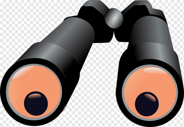 Бинокль с глазами
