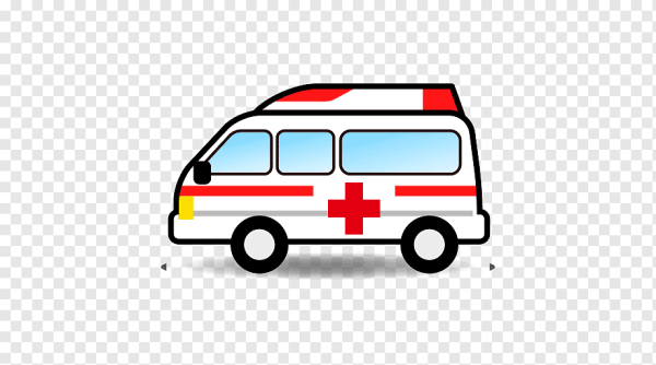 Смайлик машина скорой помощи