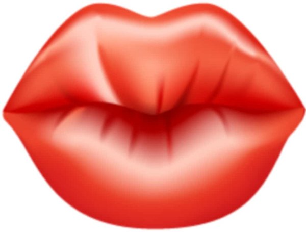 Губы рисунок