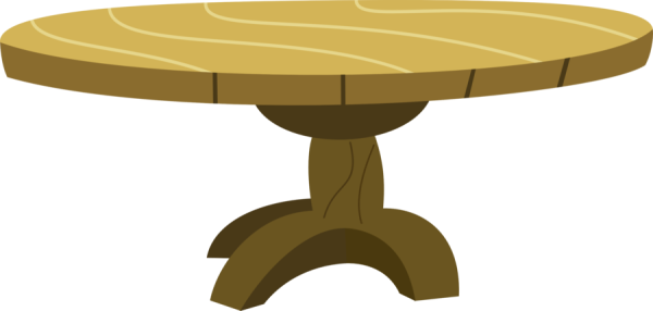 Мультяшный деревянный стол