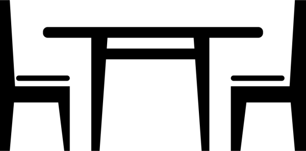 Значок обеденный стол