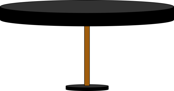 Стол на белом фоне для фотошопа