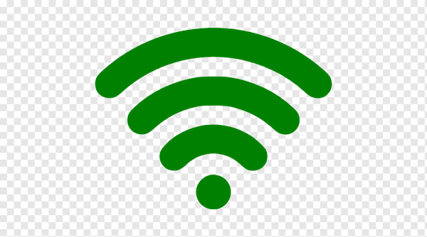 Значок WIFI квадратный