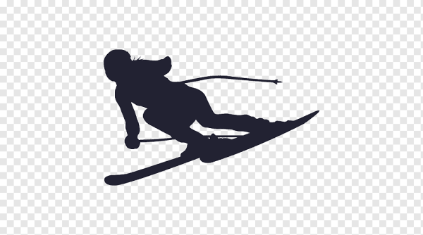 Значок горные лыжи