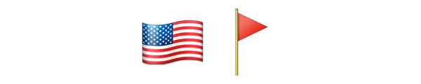 Флаг США ЭМОДЖИ