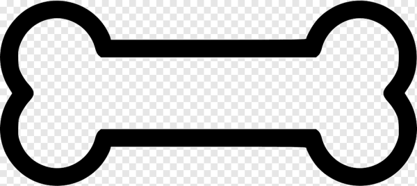 Косточка силуэт