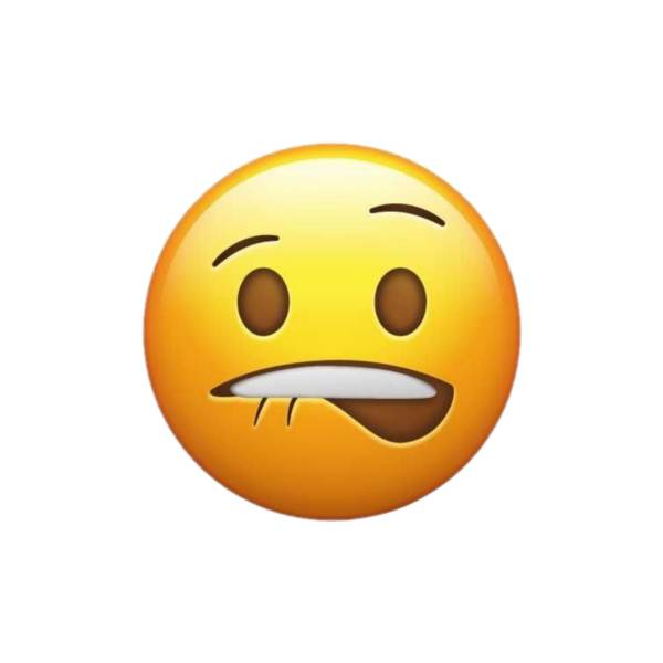 Эмодзи недовольный