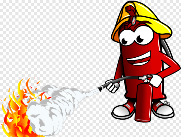 Огнетушитель мультяшный