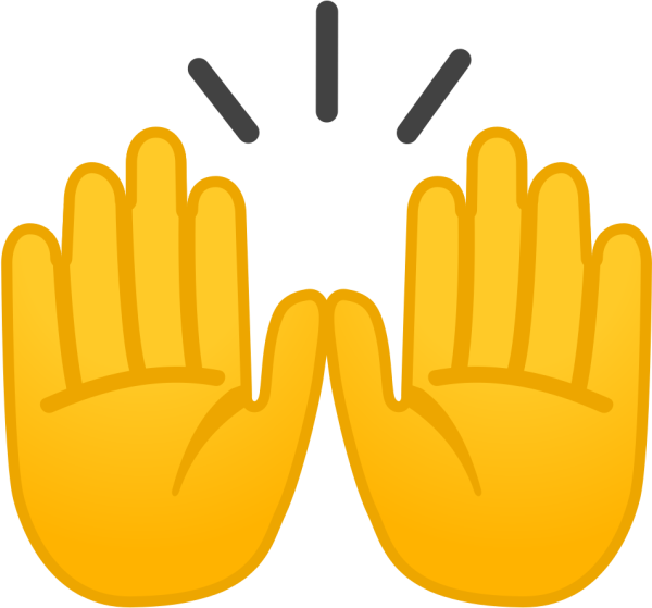 Смайлик ладонь