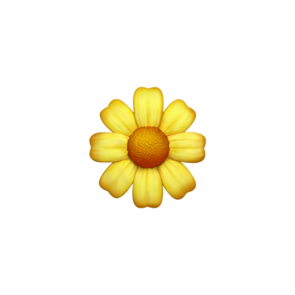 Эмодзи Ромашка