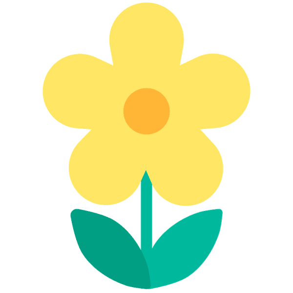 Эмодзи цветочек