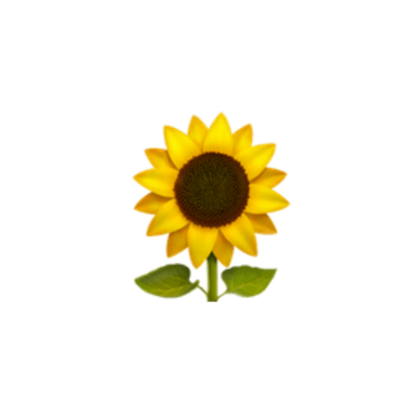 Наклейка - Подсолнухи