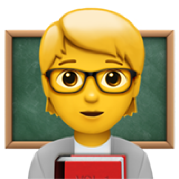 Эмодзи учитель