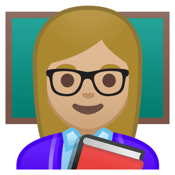 Смайлик учительница