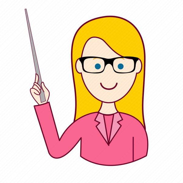 Смайлик учительница