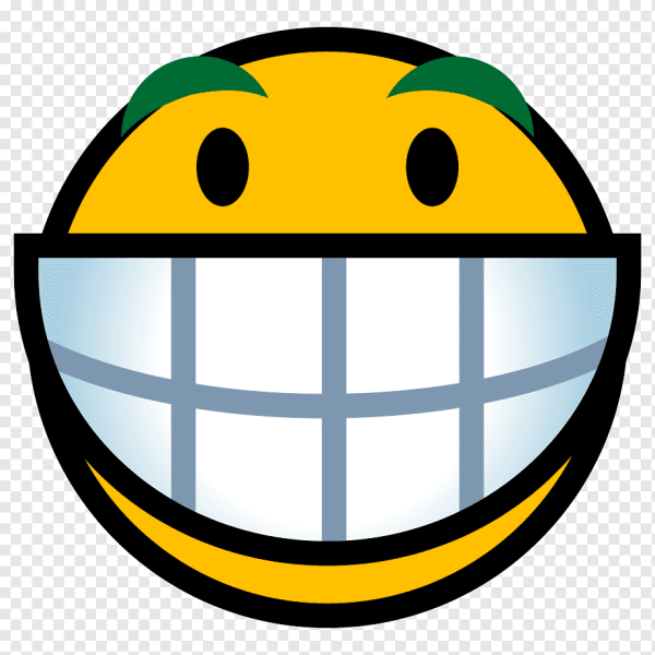 Смайлик на зеленом фоне