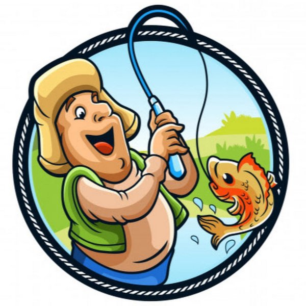 Рыбка на удочке