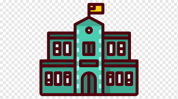 Стикер здание