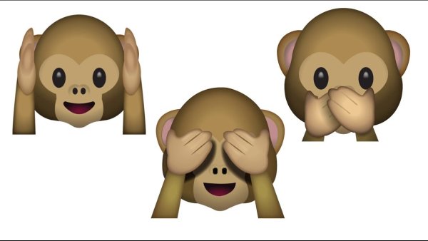 ЭМОДЖИ обезьяна