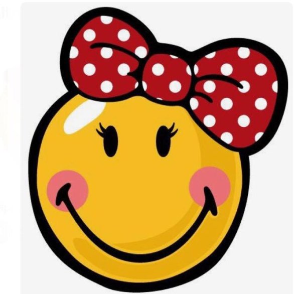 Смайлик девочка