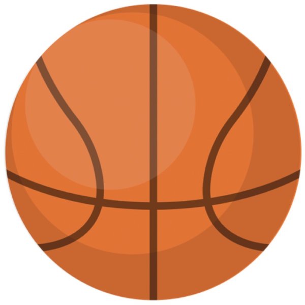 Эмодзи мяч баскетбол