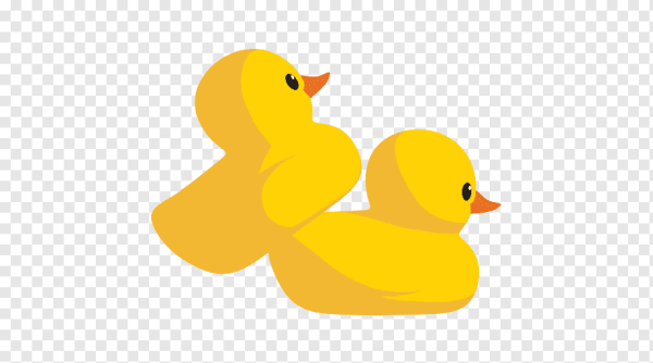 Утенок стикер