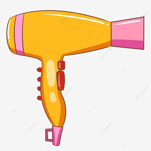 Мультяшный фен для волос