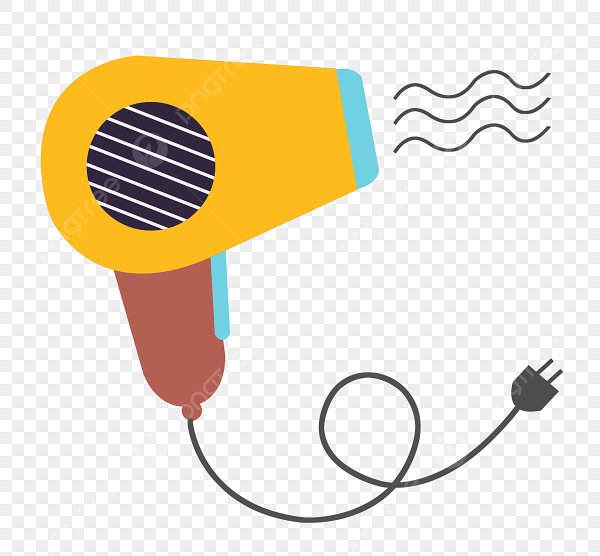 Фен нарисованный