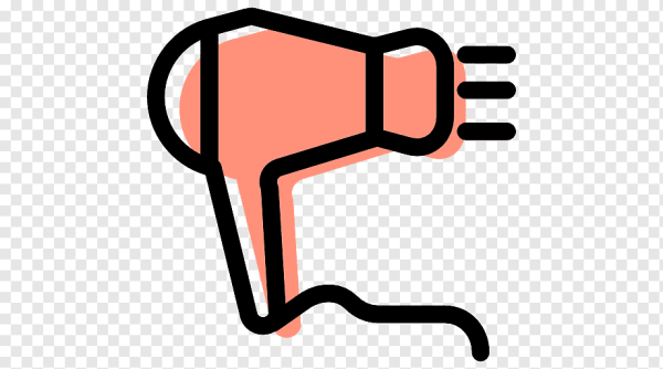 Фен для волос иконка