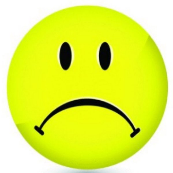 Негативный смайлик