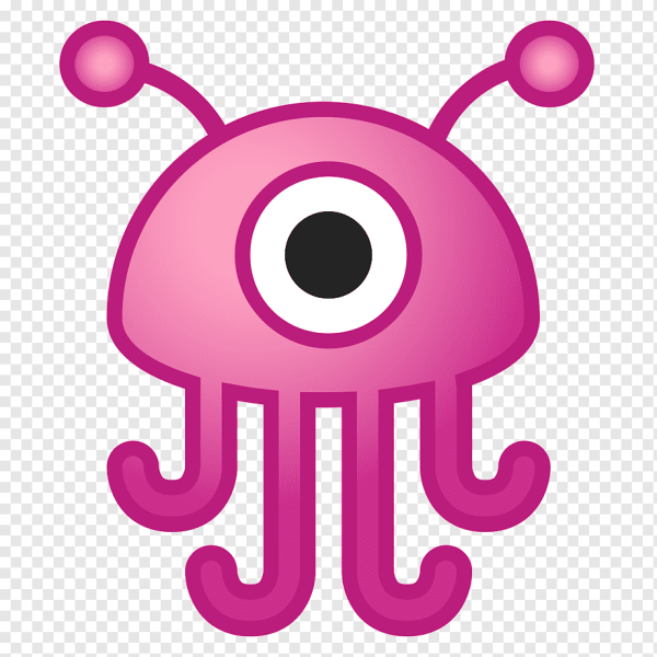 Страшная улыбка стикер