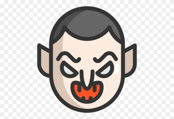 Эмодзи вампир