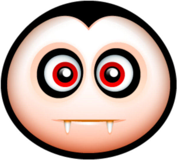 Рот с зубами стикер