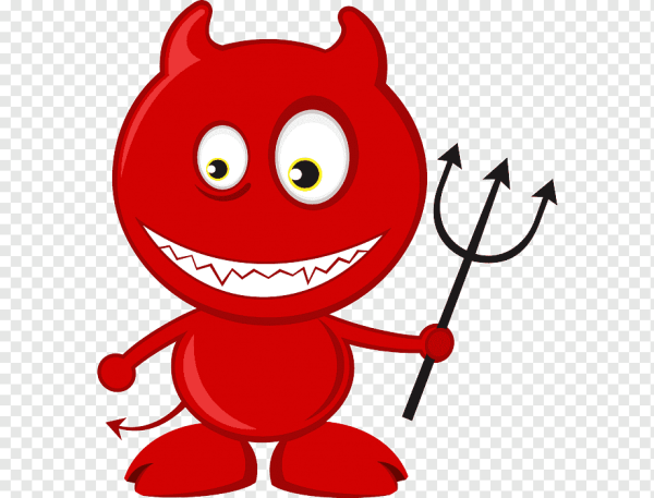 Улыбающийся чертик