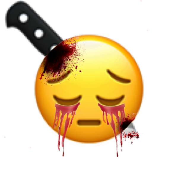 Страшный смайлик