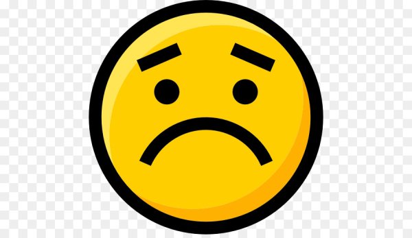 Недовольный смайлик
