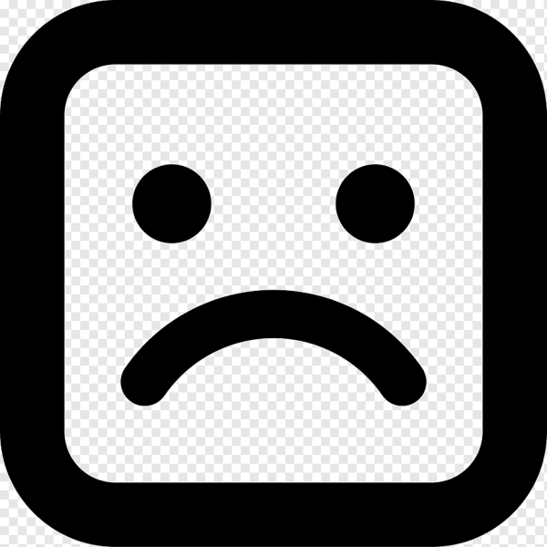 Пиктограмма грустный