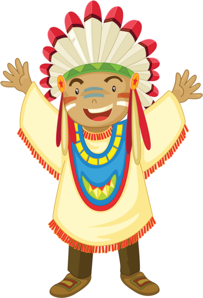 Шаман для детей вектор