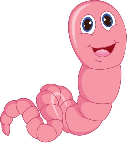 Червь мультяшный